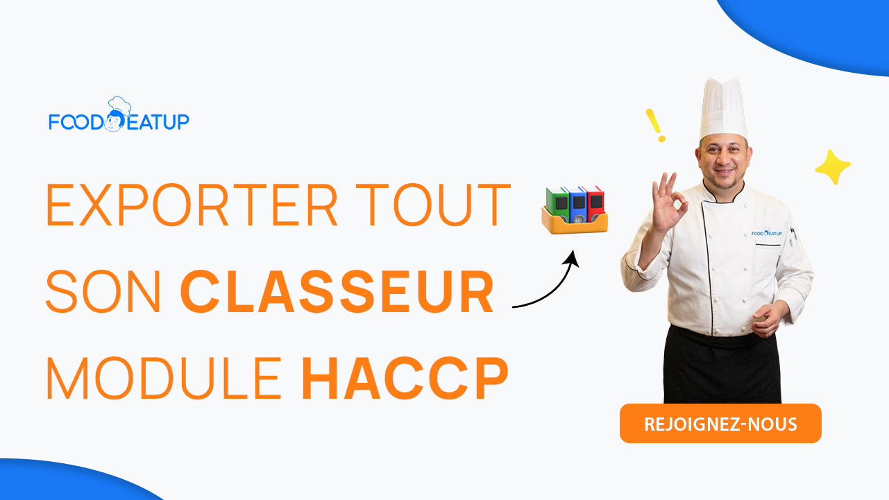 Export des historiques HACCP du restaurant